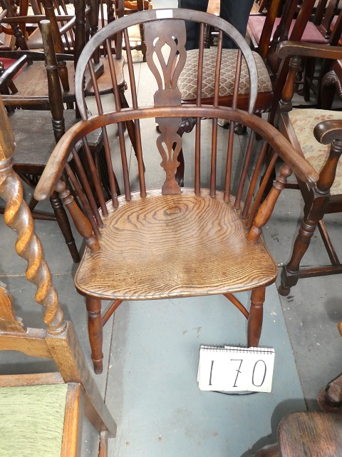 Georgian Windsor Arm Chair/19051201170