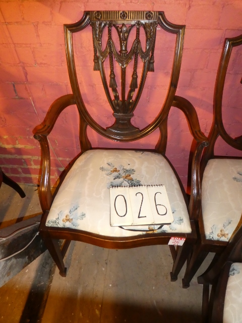 Hepplewhite Arm Chair/19050101026