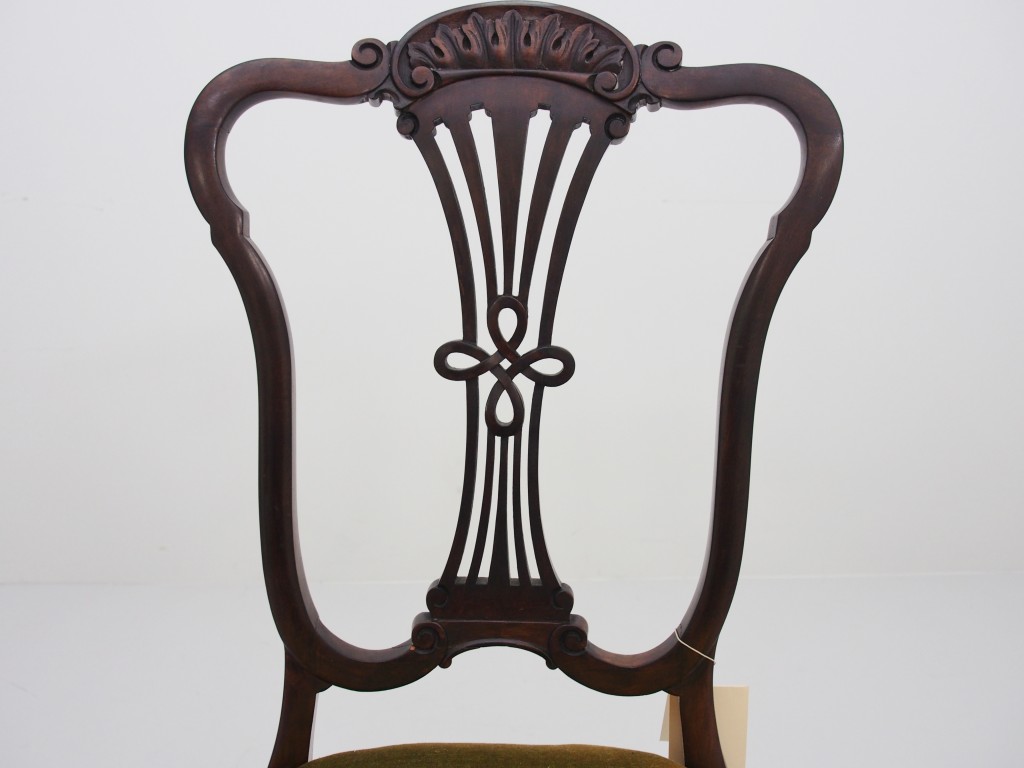 アンティーク家具　アンティーク　ヴィクトリアンチェア　チェア　椅子　ヴィクトリアン　マホガニー　ツインアンティークス